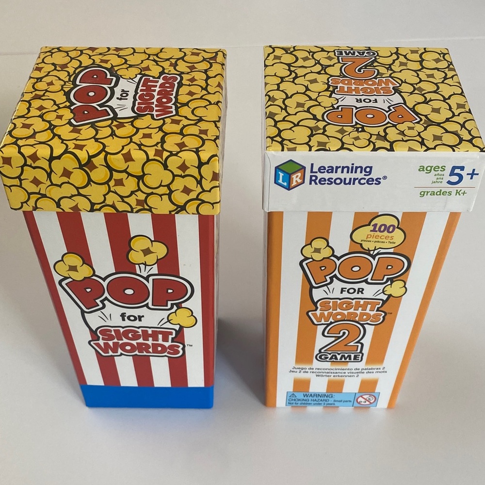 Pop for Sight Words Game Set